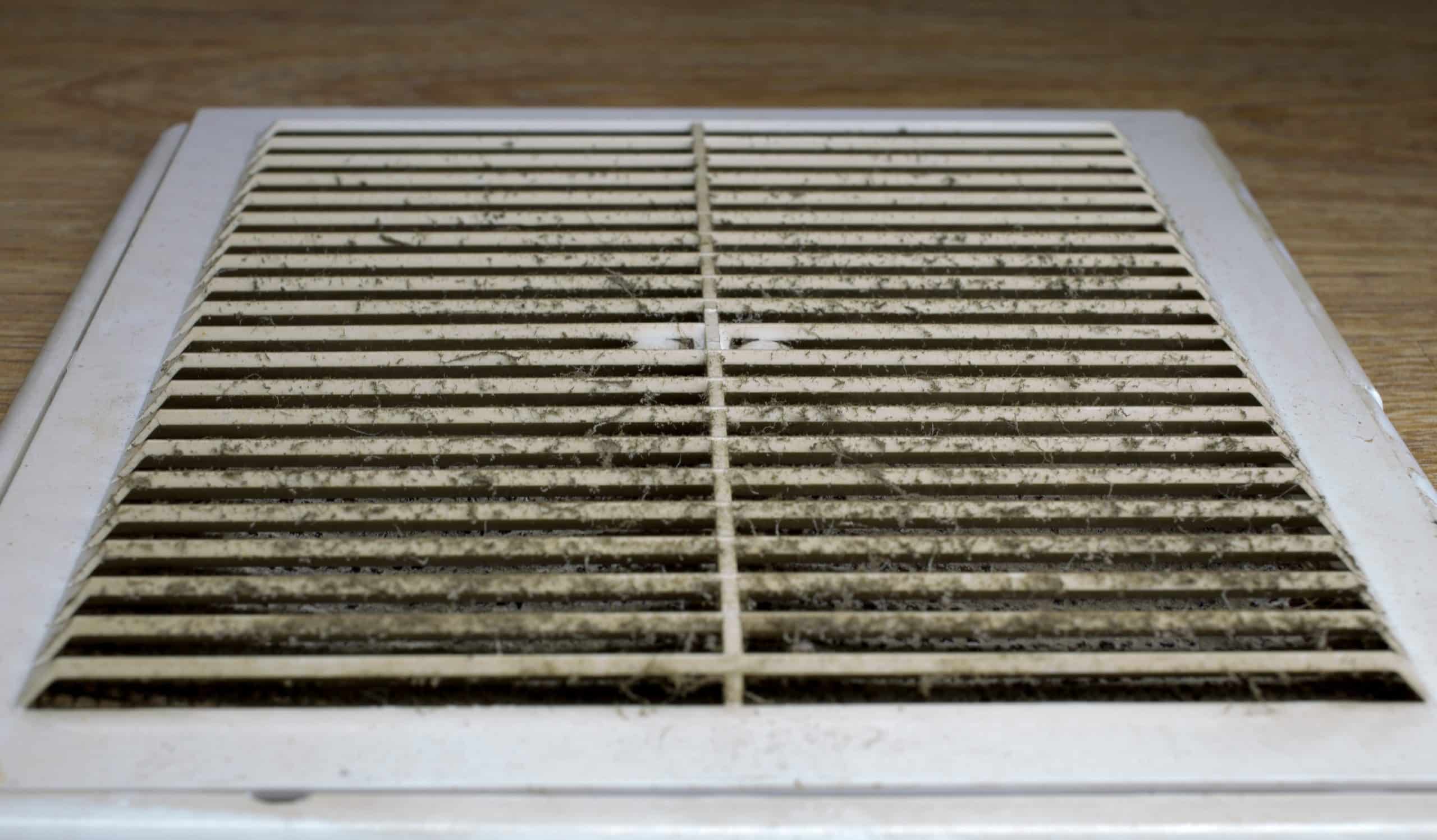 Very dusty air filter