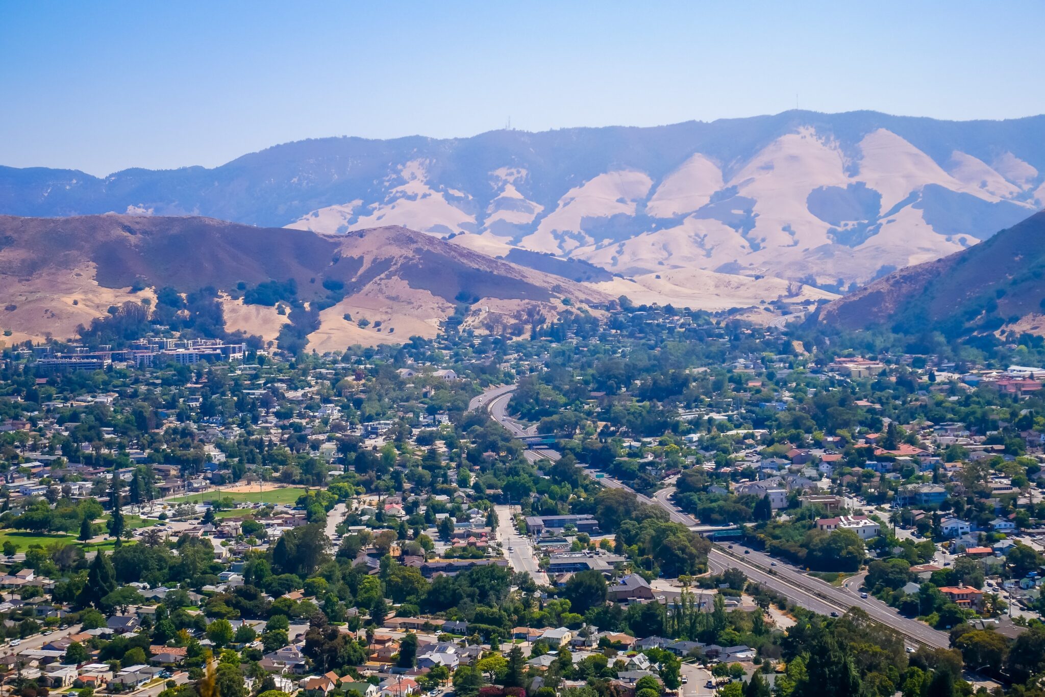 View of San Luis Obispo area in California | Environmental remediation and Mold removal company in San Luis Obispo