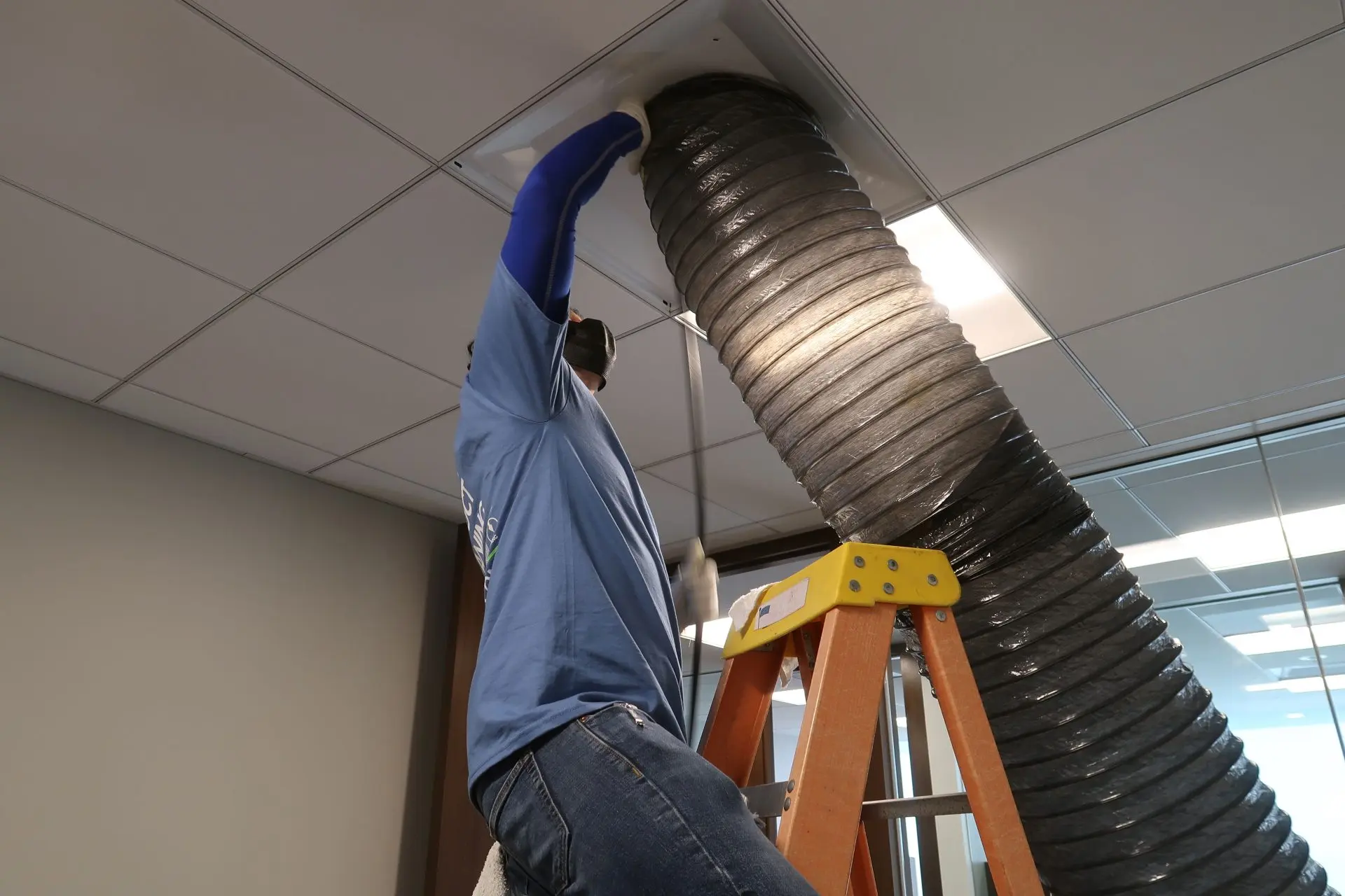 Industrial HVAC Duct System Cleaning in CA NV AZ WA OR Air Duct Cleaning Services in Los Angeles Orange County Sacramento San Diego San Jose Seattle Las Vegas Portland