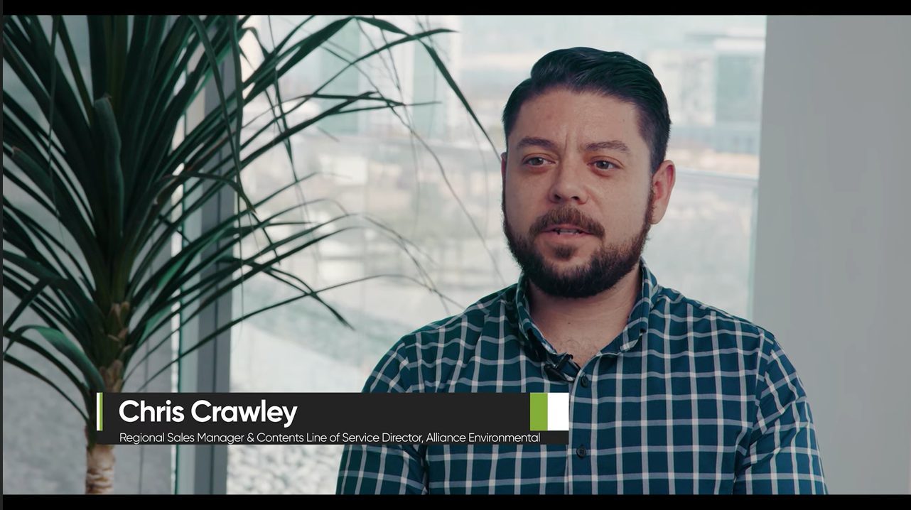 Chris Crawley, Regional Sales Manager & Contents Line of Service Director