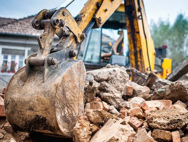 Comprehensive site clearing.
