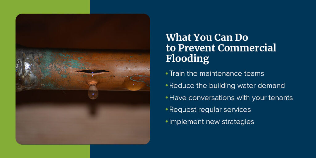 how to prevent water flooding