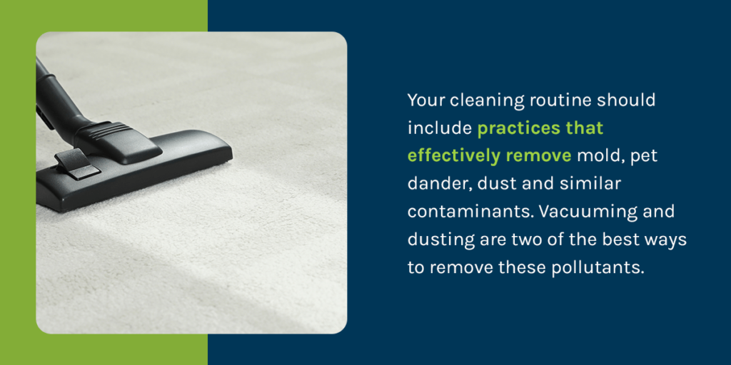 Dust and Vacuum Often