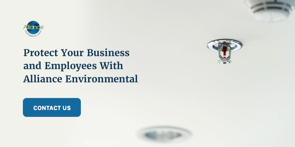 Protect Your Business and Employees With Alliance Environmental