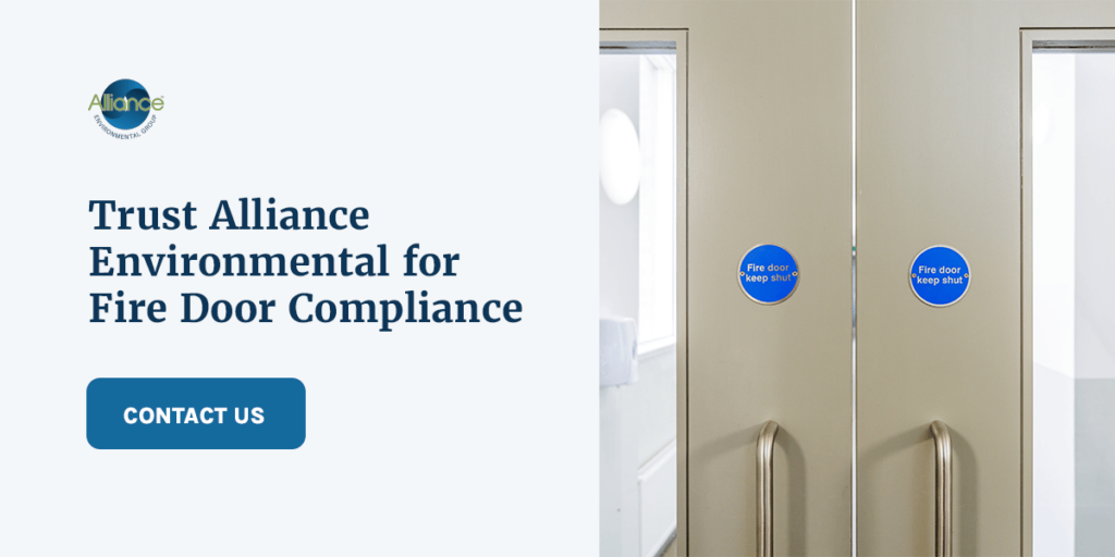 Trust Alliance Environmental for Fire Door Compliance