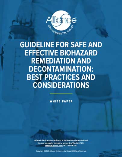 Guideline for safe and effective biohazard remediation and decontamination: best practices and considerations