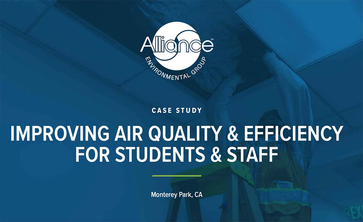 Improving air quality & efficiency for students & staff