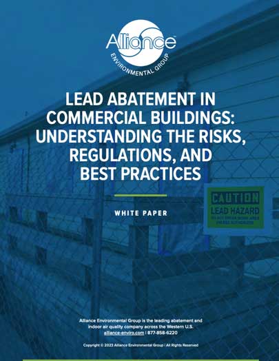 Lead abatement in commercial buildings: understanding the risks, regulations, and best practices